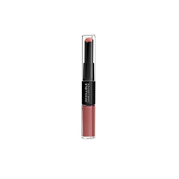 LOréal Make Up Designer Paris Rouge à Lèvres Longue Tenue 312 Incessant Russet 26 g