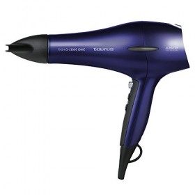 Taurus Fashion 3000 Ionic - Sèche-cheveux 2200W, 2 vitesses, 3 températures, Bouton dair froid, Moteur AC, Technologie Ioniq