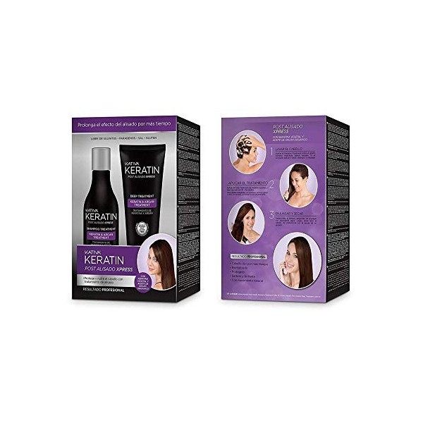 KATIVA KERATIN KIT POST ALISADO XPRESS