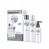 Nioxin System 1 - Kit chute légère des cheveux pour plus de volume - Cheveux naturel et fins 150+150+50ml