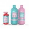 HAIRBURST Coffret Shampoing, Après-shampoing & vitamines à mâcher Hairburst - Vitamines naturelles pour la pousse des cheveux