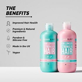 HAIRBURST Coffret Shampoing, Après-shampoing & vitamines à mâcher Hairburst - Vitamines naturelles pour la pousse des cheveux