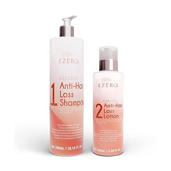 Ezero Curly Hair Produit Pour Soin Cheveux Boucles Avec Shampoing Cheveux Boucle no-poo , Masque Cheveux Bouclés Et Creme Ch