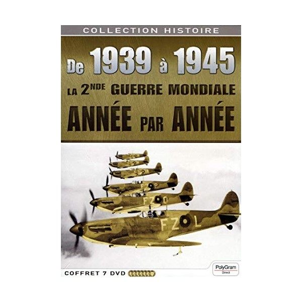 De 1939 à 1945-La 2nde Guerre Mondiale-Coffret 7 DVD