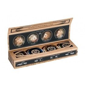 Dear Barber Mens Mini Styling Collection Gift Set, Pocket Sized Travel Tins, Contains 20ml Fibre, 20ml Mattifier, 20ml Shapi