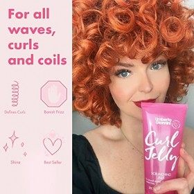 Umberto Giannini Curl Stylist Kit cadeau – Gelée bouclée, crème de boucle, boucles résistantes aux intempéries, plus de friso