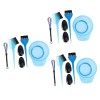 minkissy Lot de 10 peignes de teinture en plastique pour cheveux - Bol de teinture pour cheveux - Bol de coloration des cheve