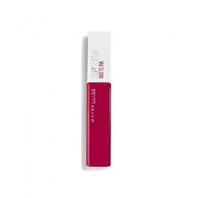 Maybelline New-York – Rouge à Lèvres Mat Liquide – Longue Tenue – Superstay Matte Ink – Teinte : Artist 120 , 5 ml