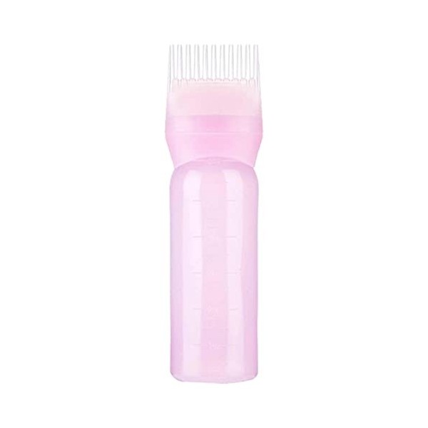 Flacon Applicateur De Peigne De Racine, Applicateur De Bouteille De Teinture Pour Cheveux, Bouteille Applicatrice De Peigne, 