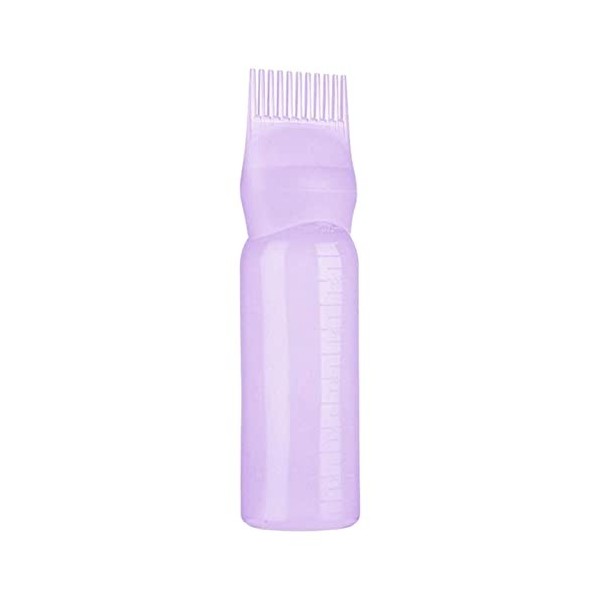 Brosse Applicatrice De Teinture Capillaire Portable, Peigne De Bouteille De Teinture Capillaire, Bouteille Applicatrice De Pe