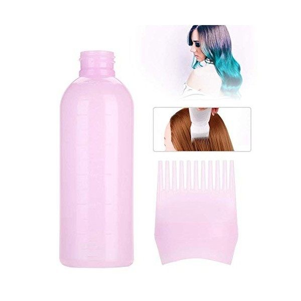 3 couleurs cheveux colorant brosse bouteille shampooing bouteille huile coloration distribution applicateur brosse pointe out
