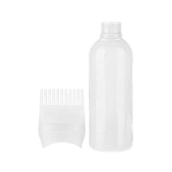 Rosixehird Bouteille Racine,Brosse applicatrice de Teinture Capillaire Portable - Bouteille Applicateur Racine Peigne Couleur