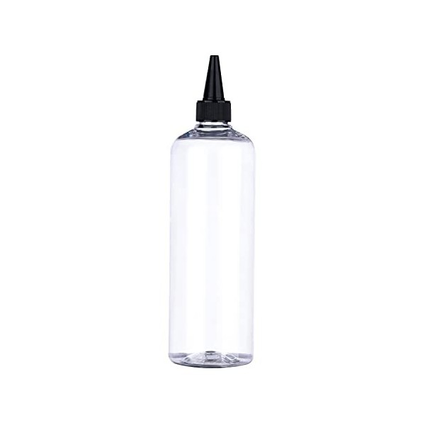 AOVNA Flacon applicateur de 500 ml pour huile capillaire - Outil  applicateur de couleur - Flacons souples en plastique pour s