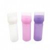 3pcs Applicateur Applicateur Bouteille Hair Care Root Peigt Applicateur