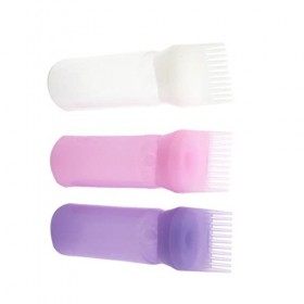 3pcs Applicateur Applicateur Bouteille Hair Care Root Peigt Applicateur
