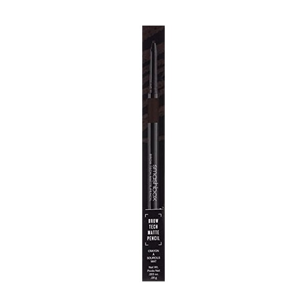 Smashbox Brow Tech Matte Pencil - Dark Brown by Smashbox