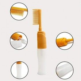 Bassulouda Peigne de Teinture des Cheveux Brosse de Teinture des Cheveux avec Bouteille Bricolage Peignage Salon Teinture de 