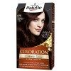 Schwarzkopf Palette Coloration Permanente Cheveux, Crème Soin, Couvre 100 pour cent des Cheveux Blancs, Tenue 8 semaines, Noi