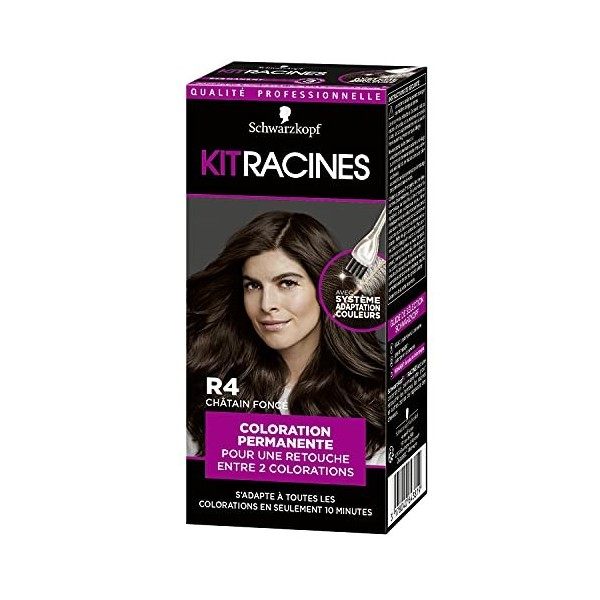 Schwarzkopf - Kit Racines - Coloration Racines Cheveux Permanente - Enrichie d’une huile nourrissante - Couverture Cheveux Bl