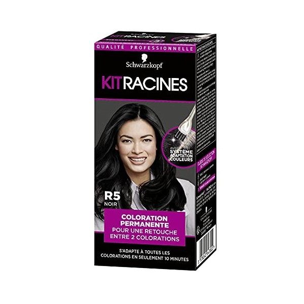 Schwarzkopf - Kit Racines - Coloration Racines Cheveux Permanente - Enrichie d’une huile nourrissante - Couverture Cheveux Bl