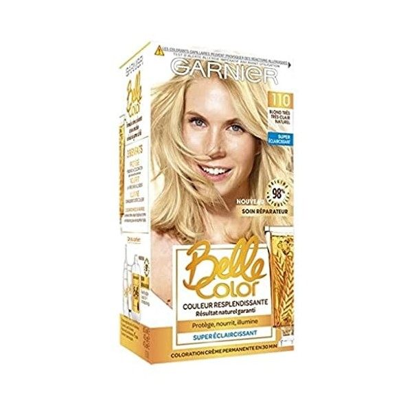 Garnier - Belle Color - Coloration permanente Blond - 110 Blond très très clair naturel