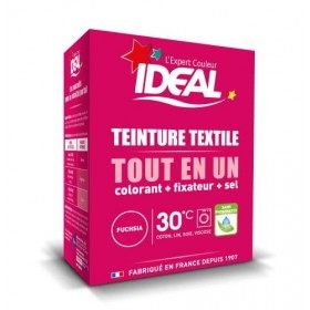 Ideal Teinture Textile Tout en un 230 g Fuchsia
