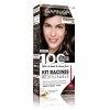 Garnier - 100% Ultra Brun - Kit Racines Réutilisable Châtain - Retouche Châtain Foncé 3.0