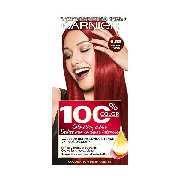 Garnier 100% Ultracolor Coloration N°665 Ultra Rouge