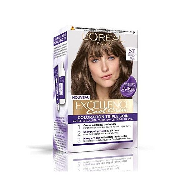 LOréal Paris - Excellence Cool Crème 7.11