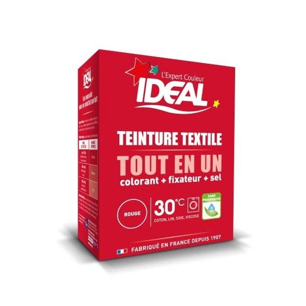 Ideal Teinture Textile Tout en un 230 g Jaune