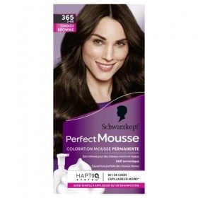 Schwarzkopf - Perfect Mousse - Coloration Cheveux - Mousse Permanente sans Ammoniaque - Masque Soin 96 % dingrédients dorig
