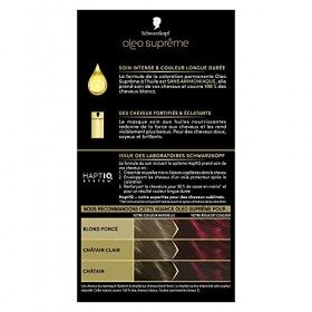 Schwarzkopf – Oleo Suprême – Coloration Permanente à l’Huile – Couleur et Eclat Longue Durée – sans Ammoniaque – Couvre 100% 