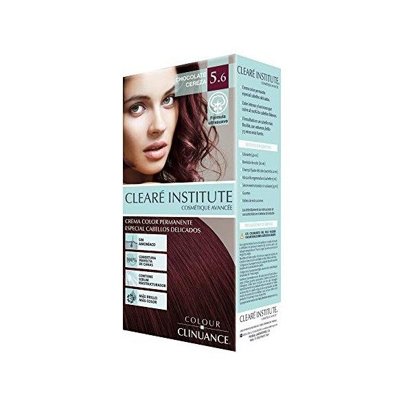 Colour Clinuance | Teinture Capillaire pour Cheveux Délicats | Coloration Permanente Sans Ammoniaque | Couleur Intense | Couv