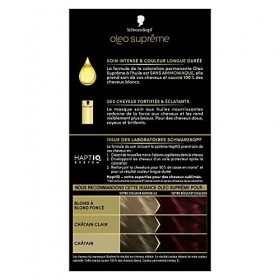 Schwarzkopf – Oleo Suprême – Coloration Permanente à l’Huile – Couleur et Eclat Longue Durée – sans Ammoniaque – Couvre 100% 