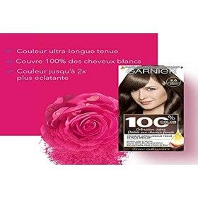 Garnier - 100% Ultra Brun - Coloration Permanente Châtain - Le Châtain Clair Sensation 5.0
