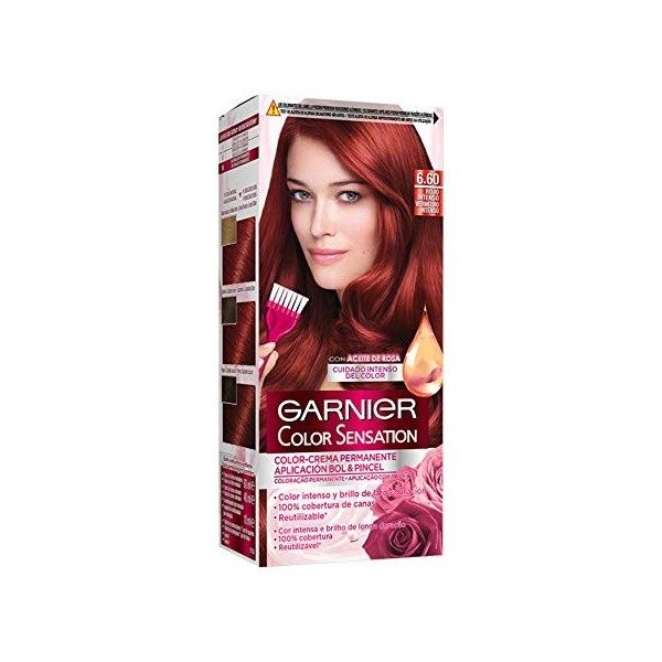 Garnier - color sensation 6,60 Rouge intense - 62250