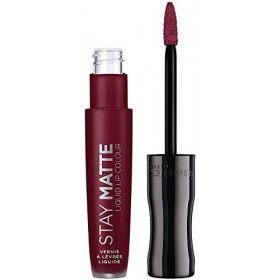 Rimmel - Rouge à Lèvres Stay Matte Liquide - Fini mat - Waterproof et sans transfert - 810 Plum this Show - 5,5ml