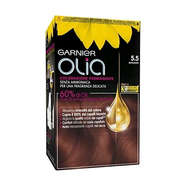 OLIA 5.5 mogano senza ammoniaca - Colorants pour cheveux