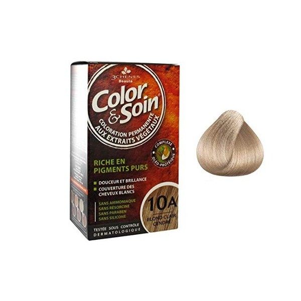 Les 3 Chênes Color & Soin Coloration Femme - Marron Glacé : 4A