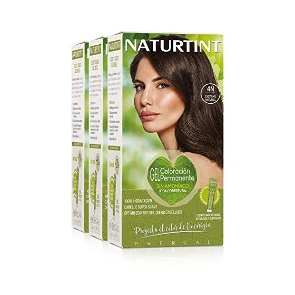 Naturtint Biobased | Coloration sans ammoniaque | Couverture à 100% des cheveux blancs | Ingrédients végétaux | Couleur natur