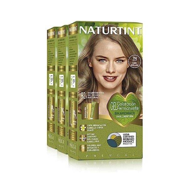 Naturtint Biobased | Coloration sans ammoniaque | Couverture à 100% des cheveux blancs | Ingrédients végétaux | Couleur natur