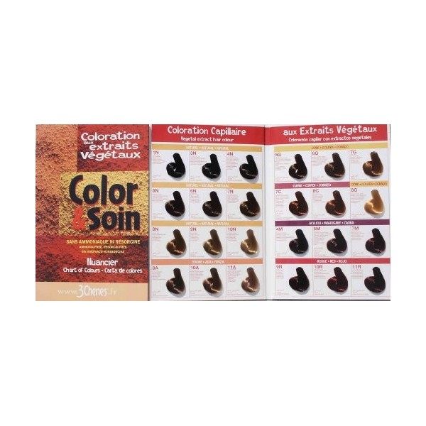 Les 3 Chênes Color & Soin Coloration Femme - Blond Foncé Cendré : 6A