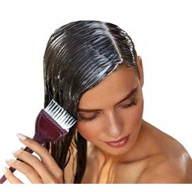 Set de teinture pour cheveux avec pinceau et bol DIY, pour salons et usage domestique, kit de coloration cheveux, kit de Tein