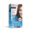 Revlon Total Color Coloration Permanente des Cheveux, Clean et Vegan, couvre 100% des cheveux blancs, 40 Châtain Foncé, 100 m
