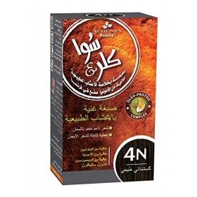 Les 3 Chênes : Color & Soin 4N - châtain naturel