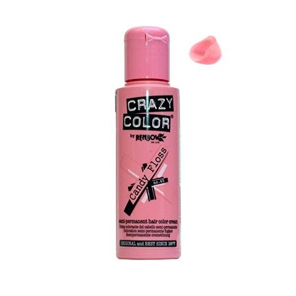 Renbow Crazy Color Capri Blue and Pink Crème Semi-Permanent 100 ml