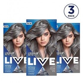 Schwarzkopf Live U72 Dusty Silver Lot de 3