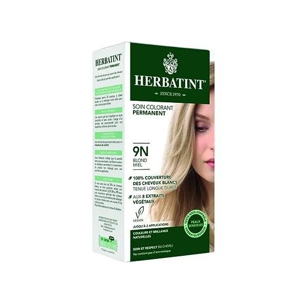 Herbatint Soin Colorant Permanent 150 ml - 9N Blond Miel