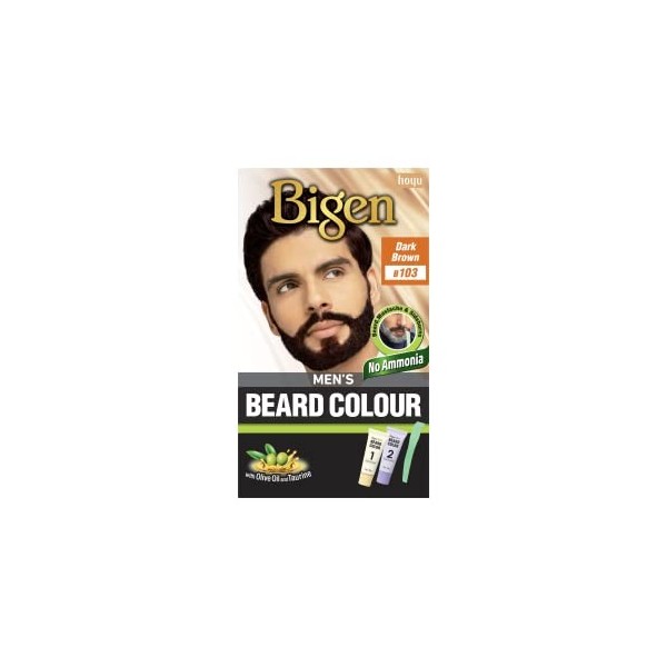 Hoyu Bigen Co. pour homme Barbe Couleur, Marron Noir B102