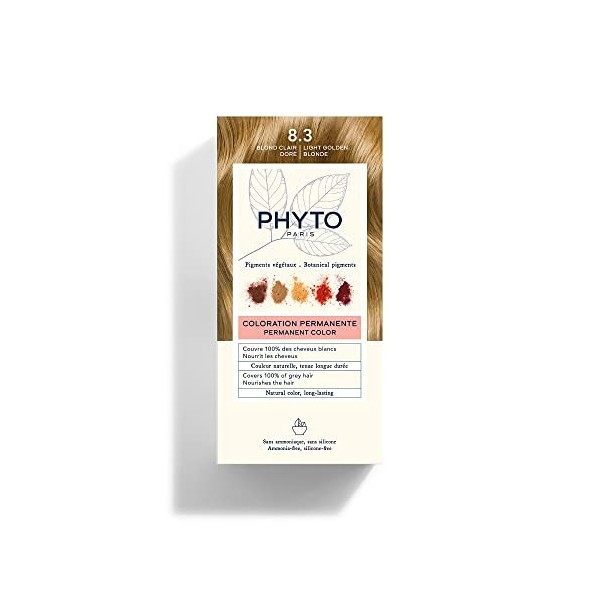 PHYTO Phytocolor 3 Coloration permanente châtain foncé.